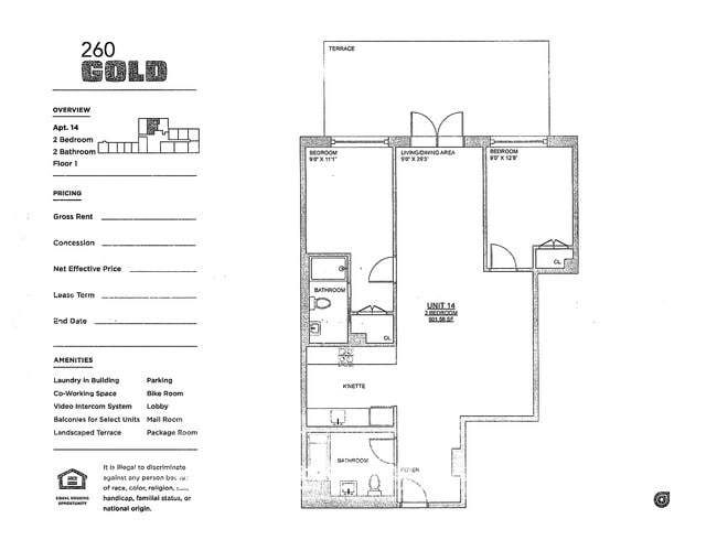 Floorplan - 260 Gold