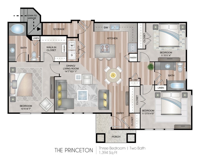 Floorplan - Centreport Lake