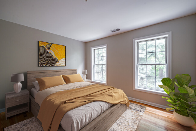 First Floor Bedroom - Boston Post Apartments