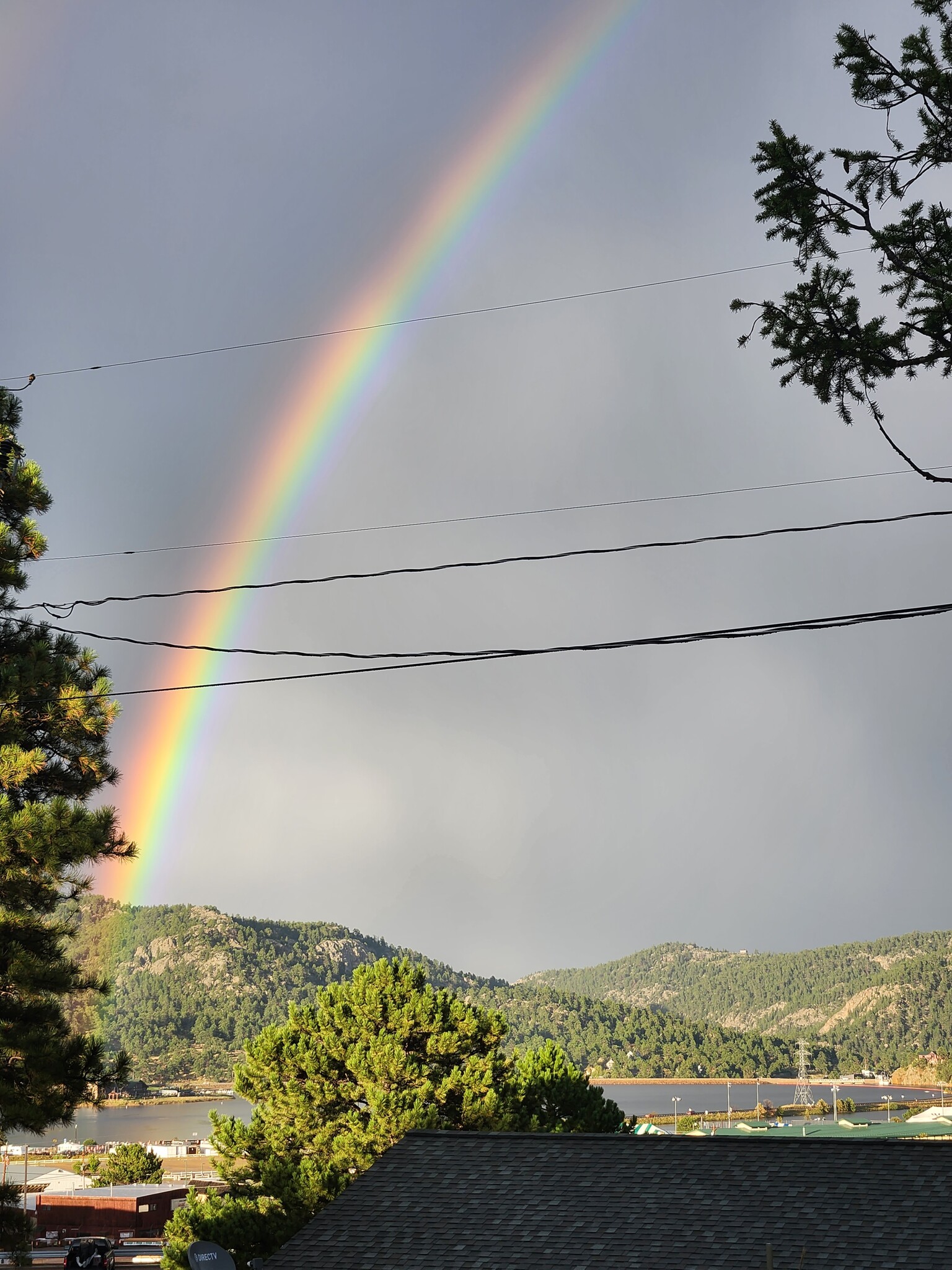 Flatirons views from deck - 827 9th St