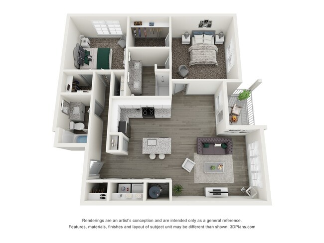 Floorplan - The Kensington at Riggins Run