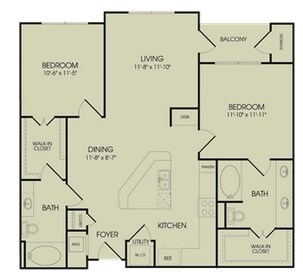 2BR/2BA - The Millennium Waterway