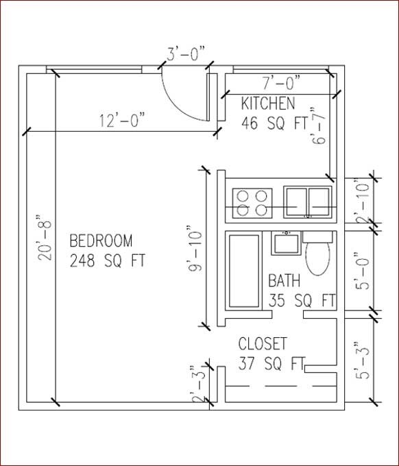 Studio - The Caribean Apartments