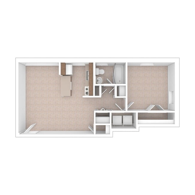Floorplan - Carver Terrace Apartments