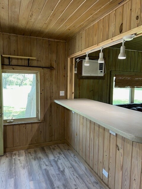 New concrete bar - 9900 E State Highway 71