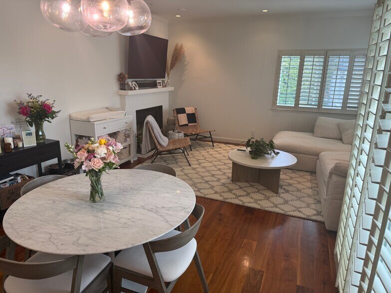 Dining Table and Living Room - 2185 Bush St