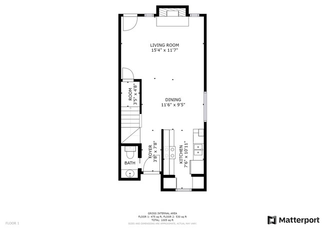 Floorplan - Sycamore Place Townhomes