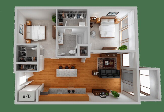 2x1 Loft - Cayuga Place