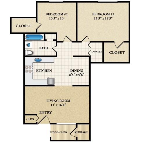 Ruby - Vandenburgh Place Apartments