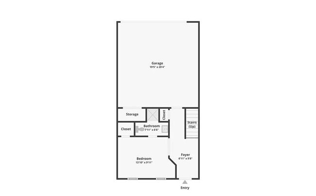 Floor Plan (Including Unit) - 7517 Grey Rock Ln