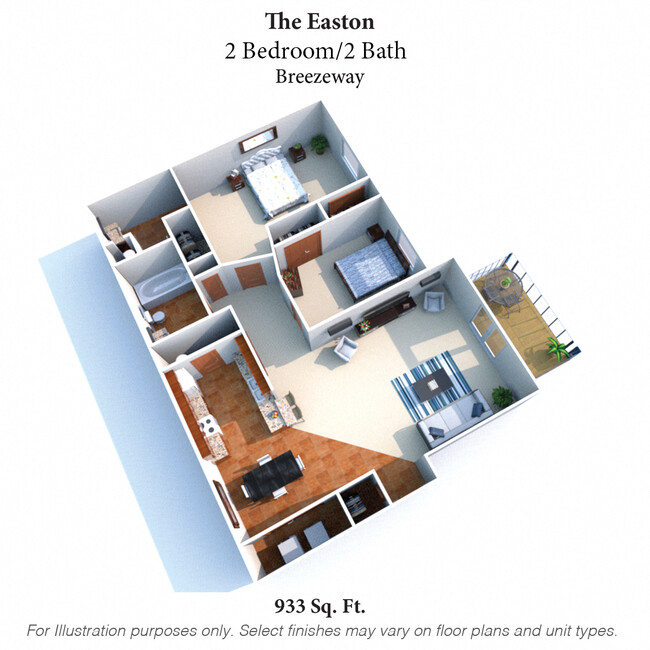 Floorplan - Brookfield Village Apartments