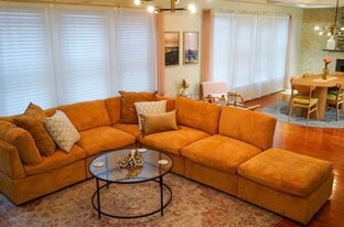 Living room on second level - 5608 Baltimore Ave