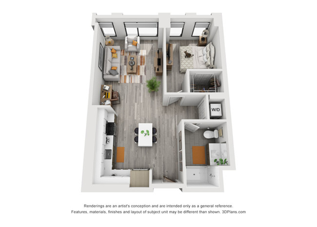 Floorplan - Residences at Addison Clark