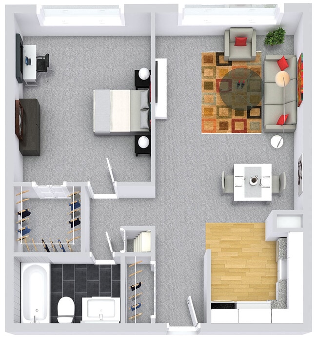 Floorplan - Metropolitan Oxford Flats