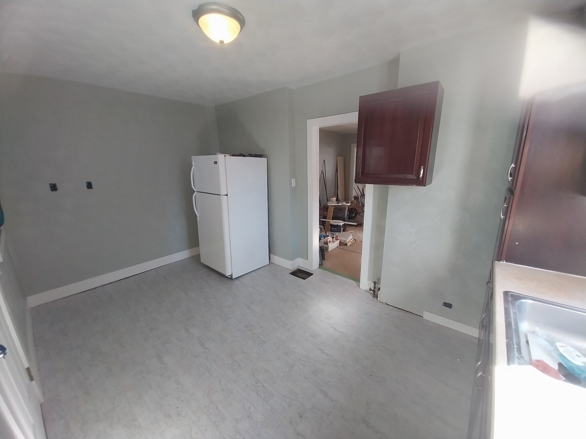 Kitchen into Dining - 32 E 1st Ave