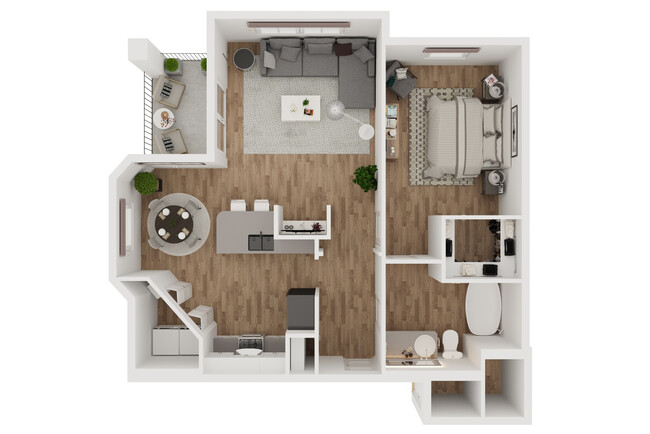 Floorplan - Montrachet Apartments