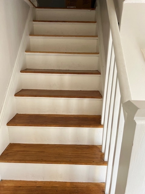 Stairs going up - 29 Locust St