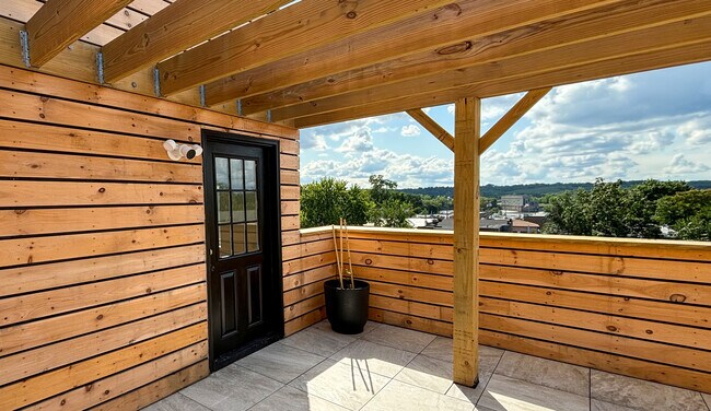 Roof top entry - 3154 6th Ave