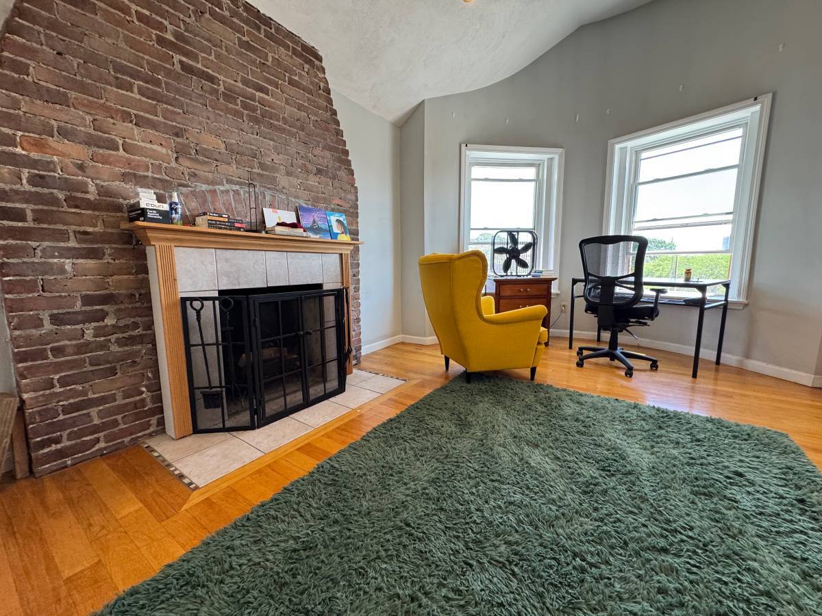 Working Fireplace - 154 Harvard St