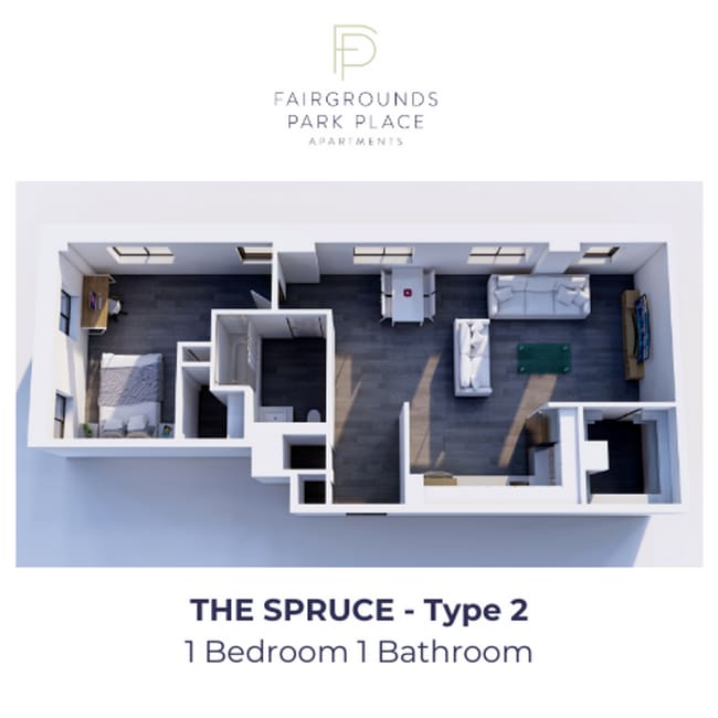 Floorplan - Fairgrounds Park Place Apartments