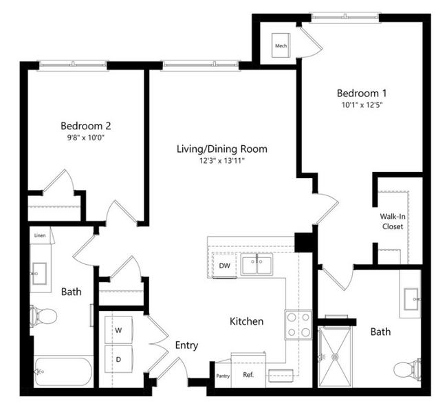 Floorplan - Arbor Court