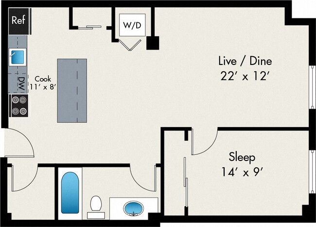 Floorplan - The Lofts at Gin Alley