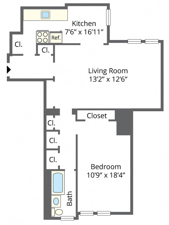 Floorplan - Madison Apartments
