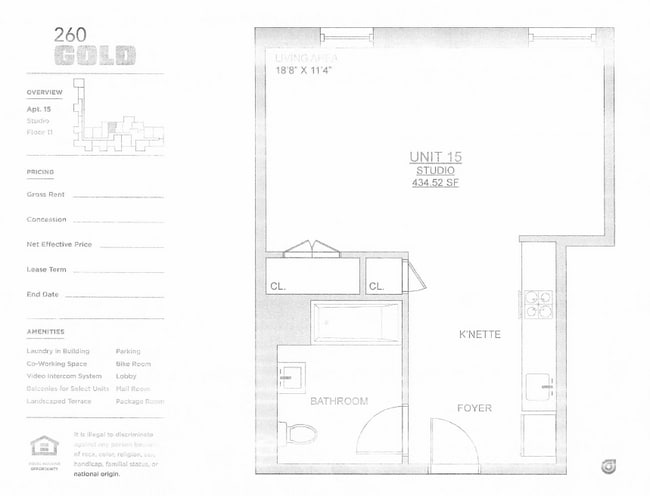 Floorplan - 260 Gold