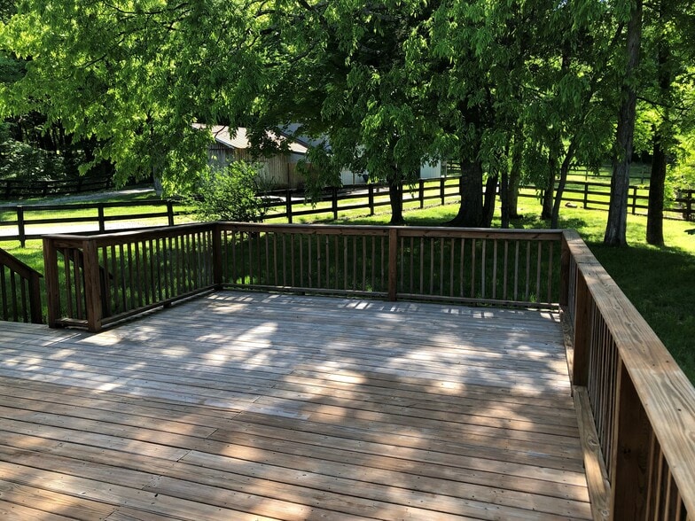 View from the back deck - 8171 Horton Hwy