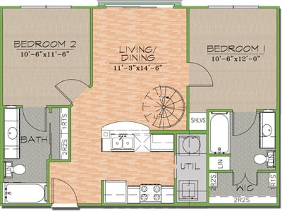 Floorplan - Texan Pearl