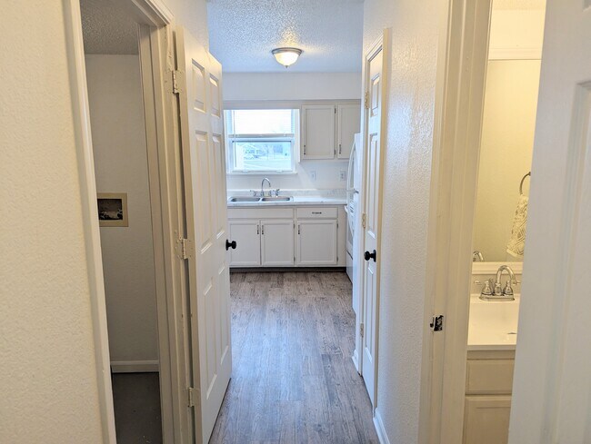 Hallway from garage entry - 823 Spring Ct