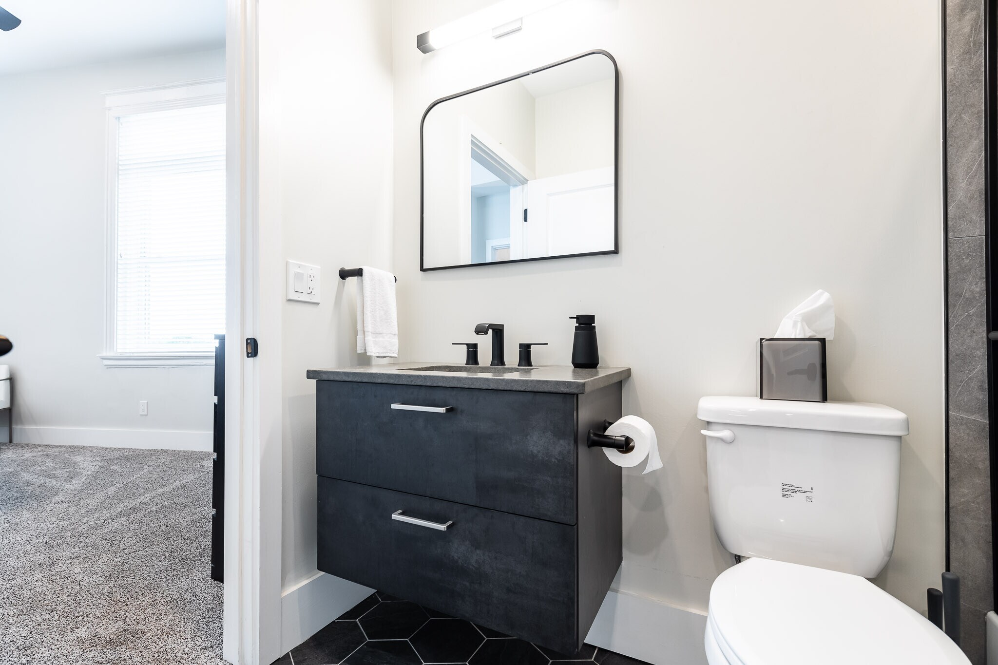 Bath 2 opens to bedroom and hallway - 795 E McMillan St