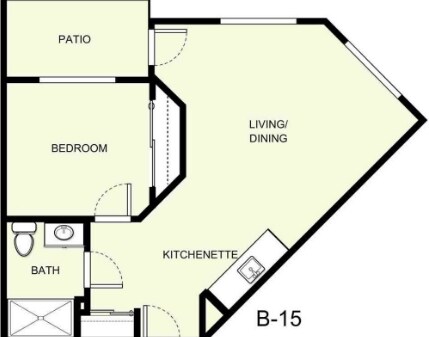 Floor Plan B-15 - Holiday Golden Oaks