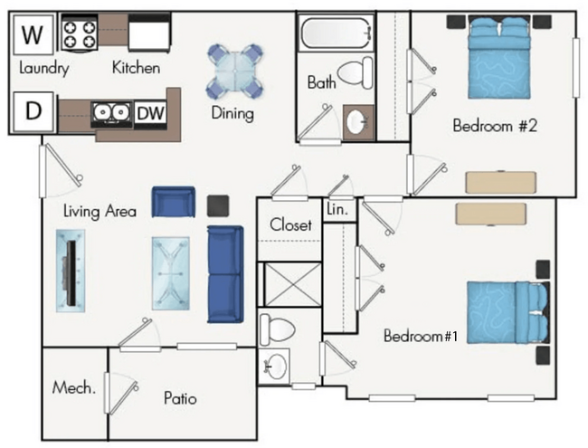 Floorplan - Station at Norge