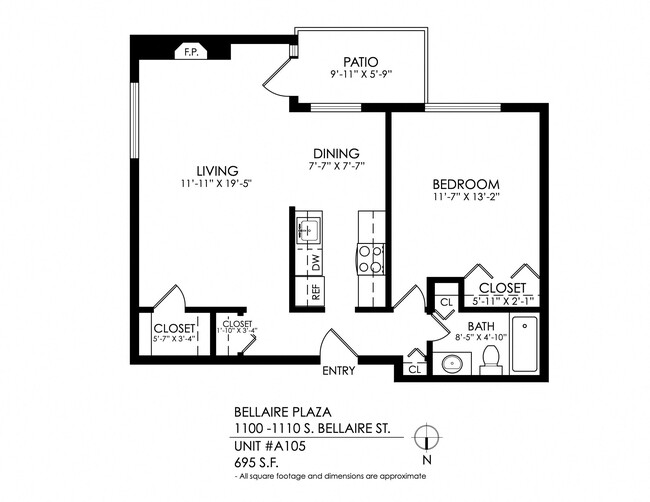 Floorplan - Bellaire Plaza