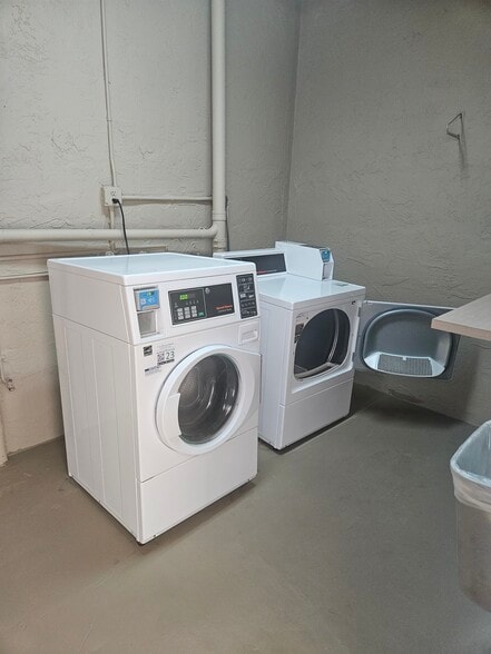 New W/D outside - 8103 Camino Real