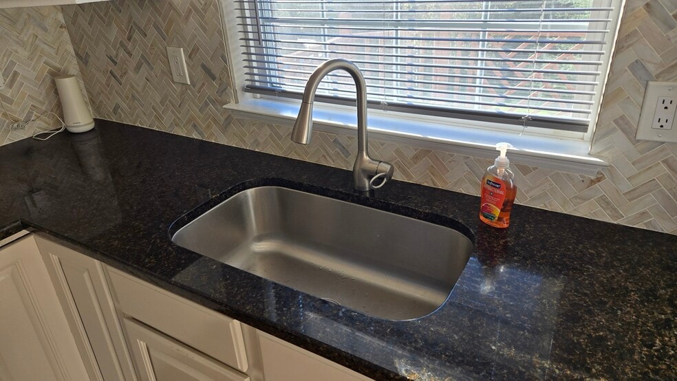 Stainless sink with in sink food dispoal - 9443 Birchwood Ln