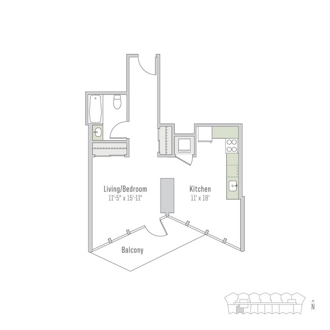 Floorplan - City Hyde Park