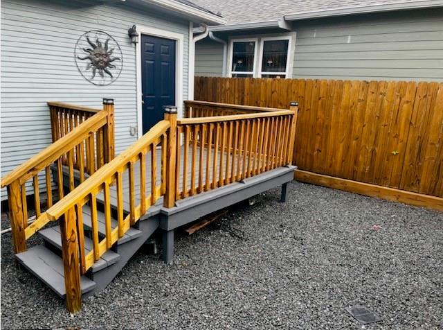 Beautiful raised deck for outdoor entertaining. - 405 Winnie St