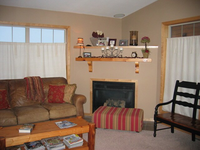 Fireplace - 105 Elk Creek Drive #7