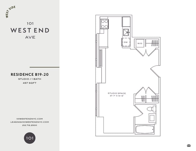Floorplan - 101 West End Avenue