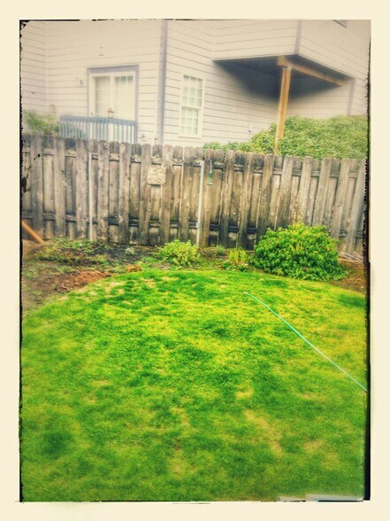 Back yard - 4747 SW 1st Avenue