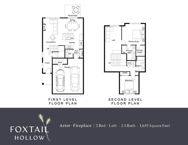 Floorplan - Foxtail Hollow Townhomes