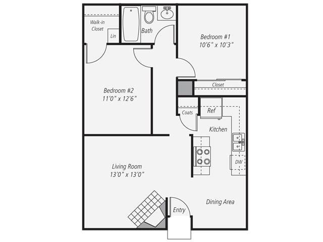 Floorplan - eaves Cerritos