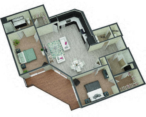 Floorplan - 5 Points Northshore