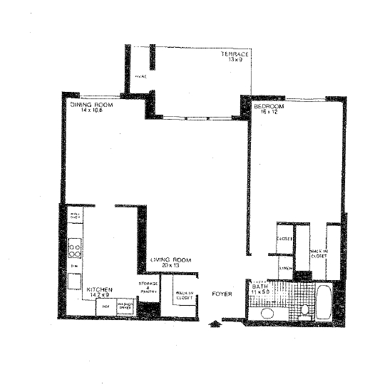 1BR/1BA - Watergate At Landmark