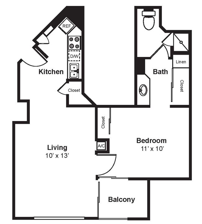 Floorplan - Renaissance Tower