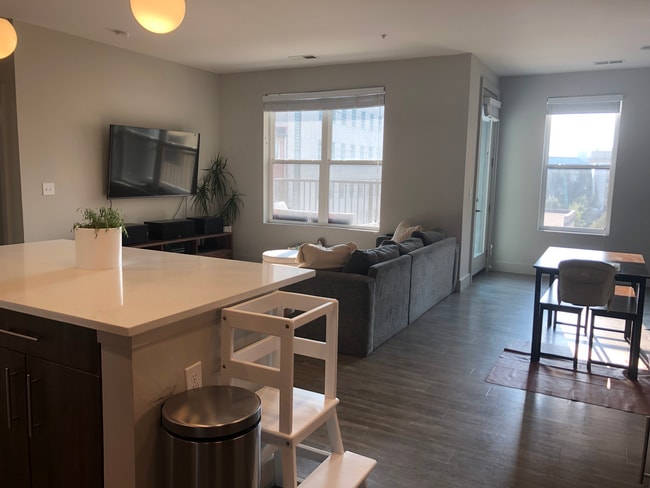 Kitchen + Living Area - 11 W Gay St