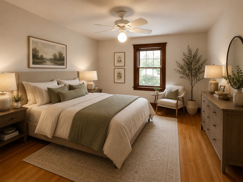 Master Bedroom (staged) - 248 Brown St