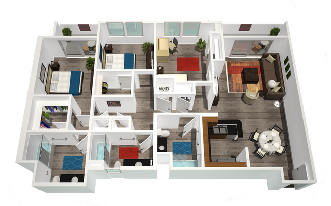 Floorplan - Legacy Apartments